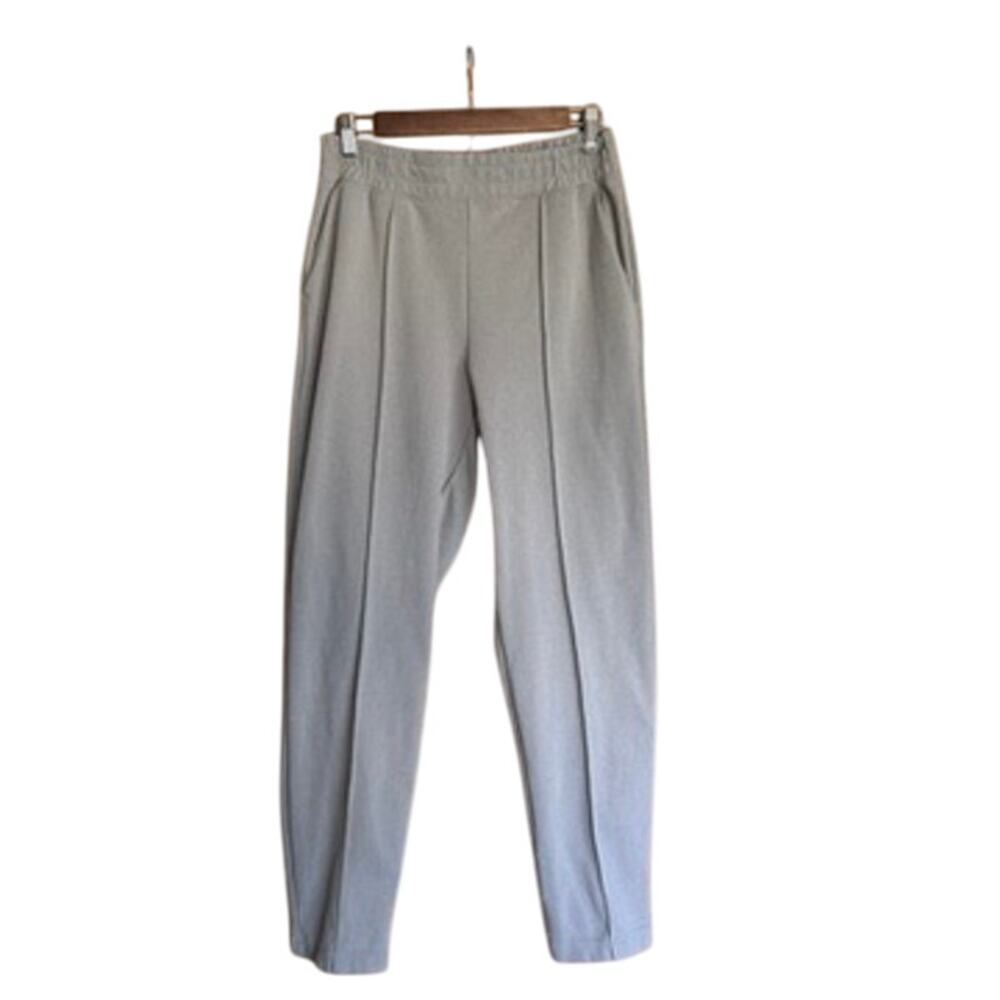 Mondetta Size M Trouser Style Sweat Pant Straight Leg Neutral Athleisure Beige